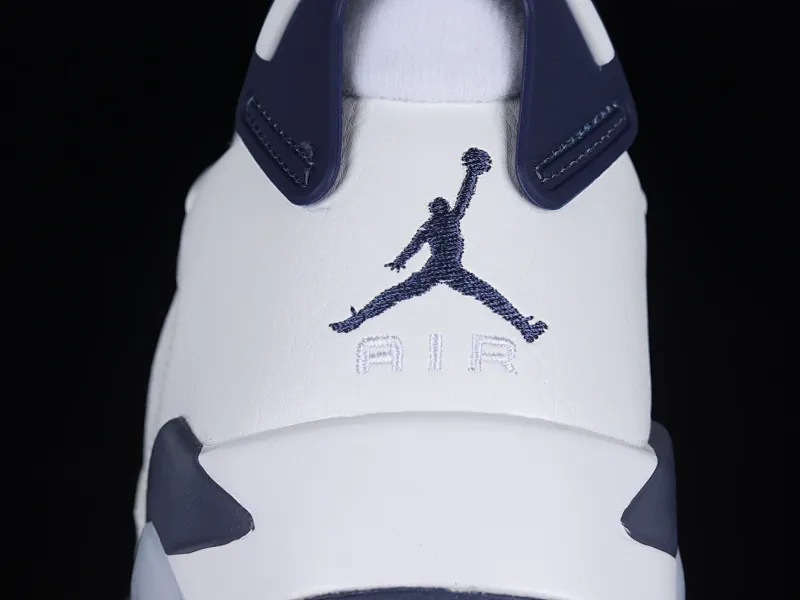 All categories Air Jordan Jordan series basketball shoes Air Jordan 6 Air Jordan 6 Retro "Midnight Navy" AJ6 Joe 6 white and navy low-top basketball shoes CT8529-141